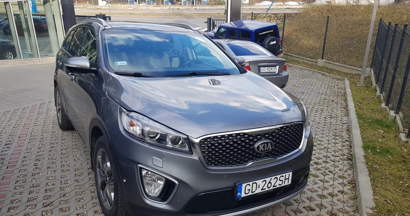 Kia Sorento cena 73000 przebieg: 195000, rok produkcji 2015 z Gdańsk małe 37